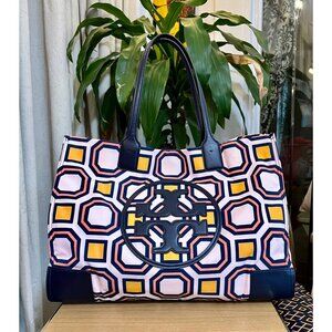 ♦️AUTHENTIC TORY BURCH OCTOGAN NYLON ELLA TOTE/HANDBAG